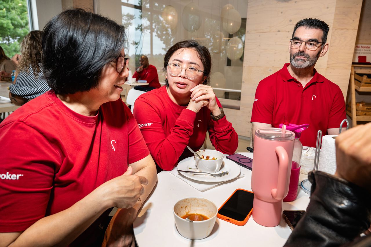 Bij Quooker krijg je heel veel eten voor één euro