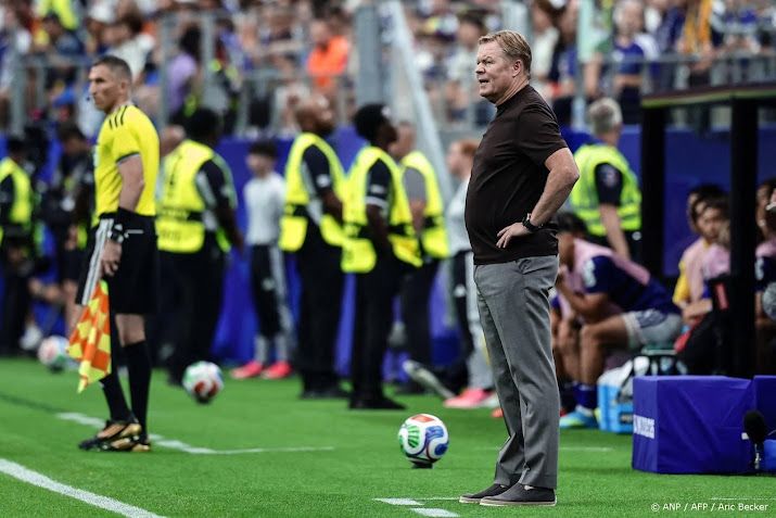 Bondscoach Koeman kan leven met gelijkspel van Oranje tegen Japan