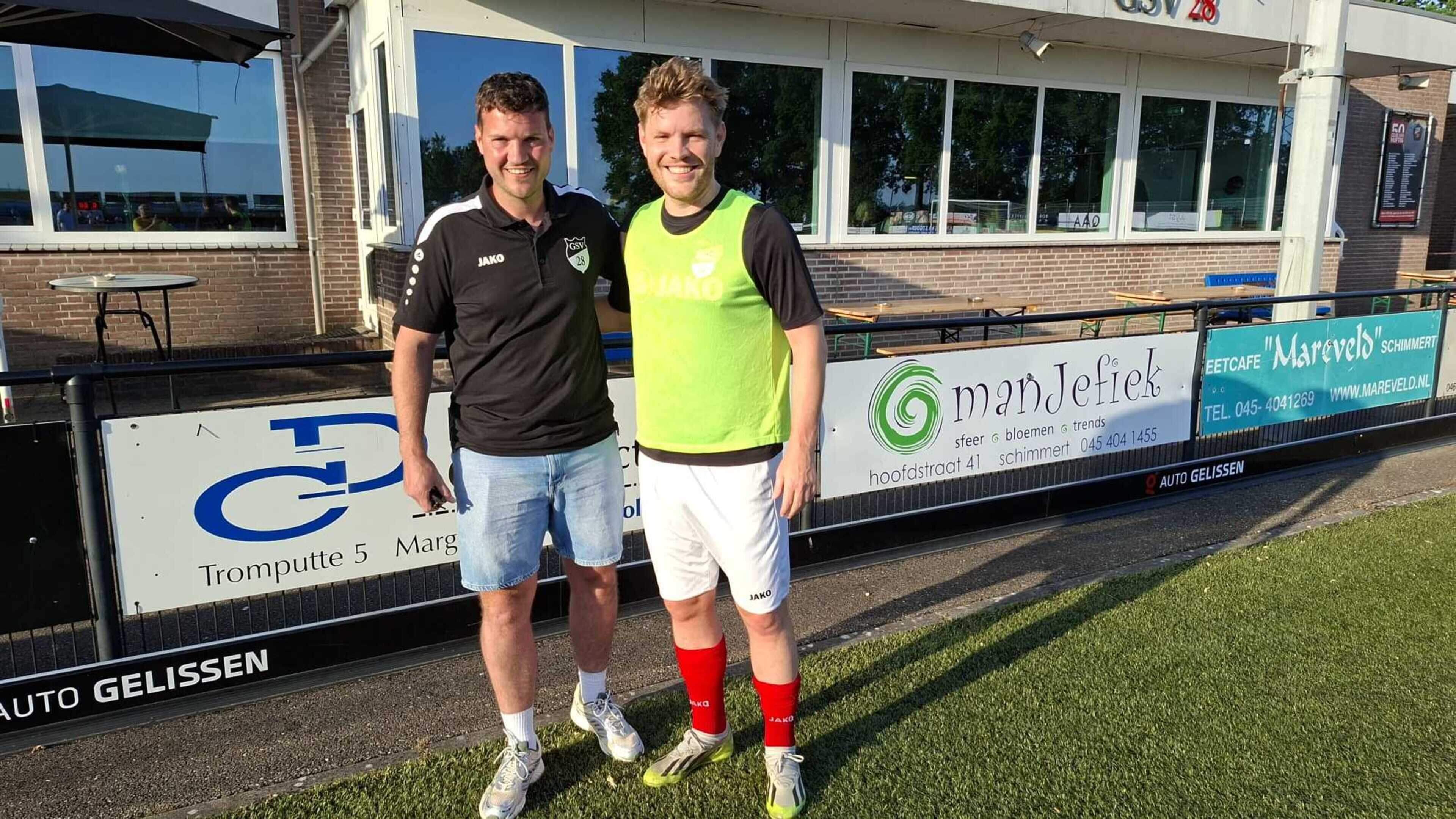 Jeroen Gerets, de bijna 41-jarige spits van GSV’28, denkt nog niet aan stoppen: ‘Dit seizoen zal moeilijk te evenaren zijn’