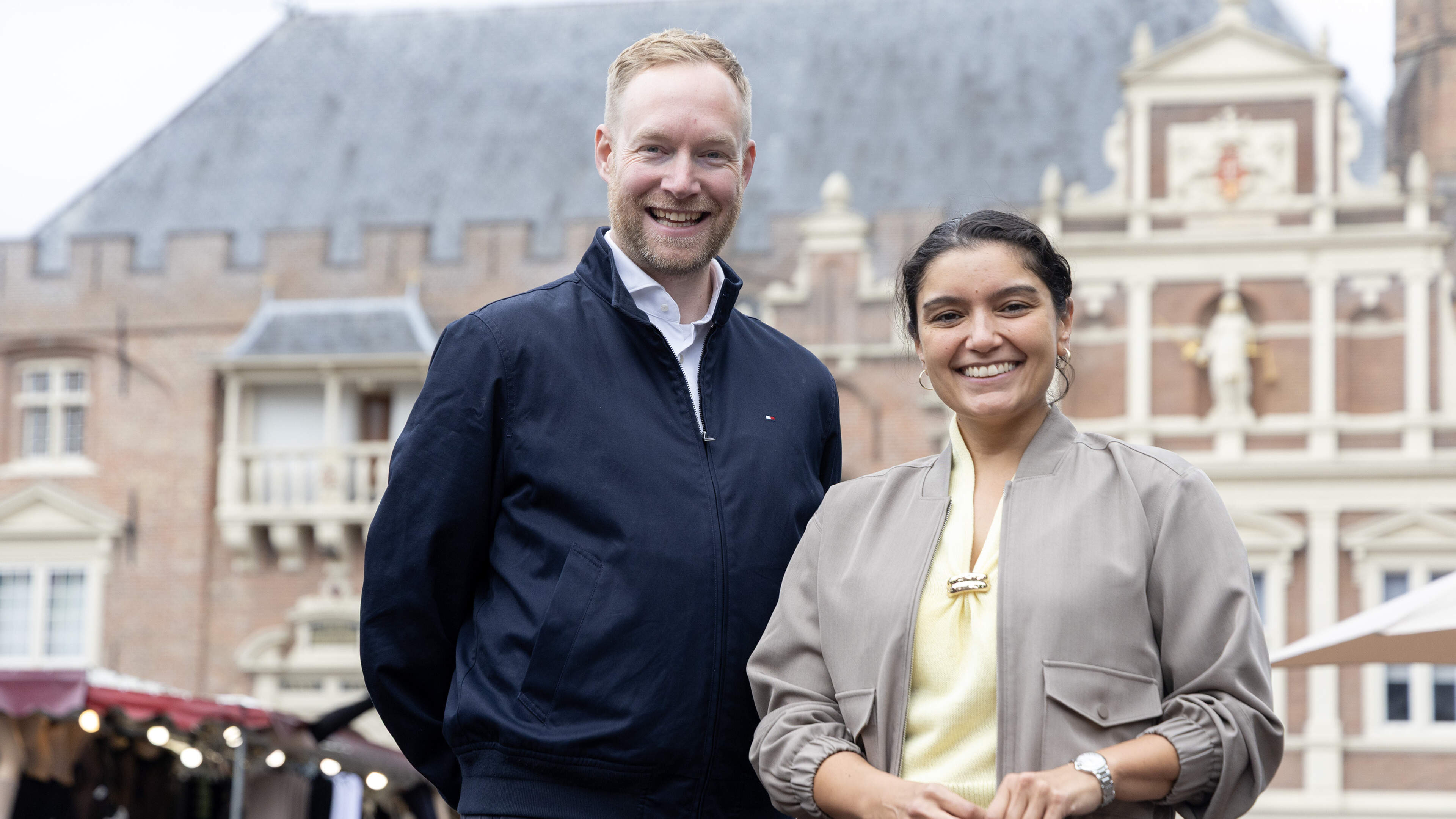 Nieuwe wethouders Wiedemeijer en Çimen gaan aan de slag. ’Mooie vergezichten zijn meer iets voor op je zolderkamer’