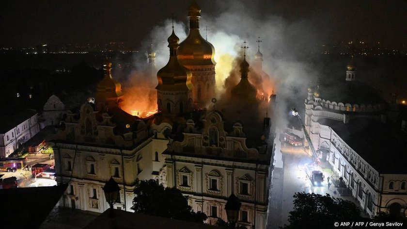 Rusland ontkent aanval op kloostercomplex in Kyiv