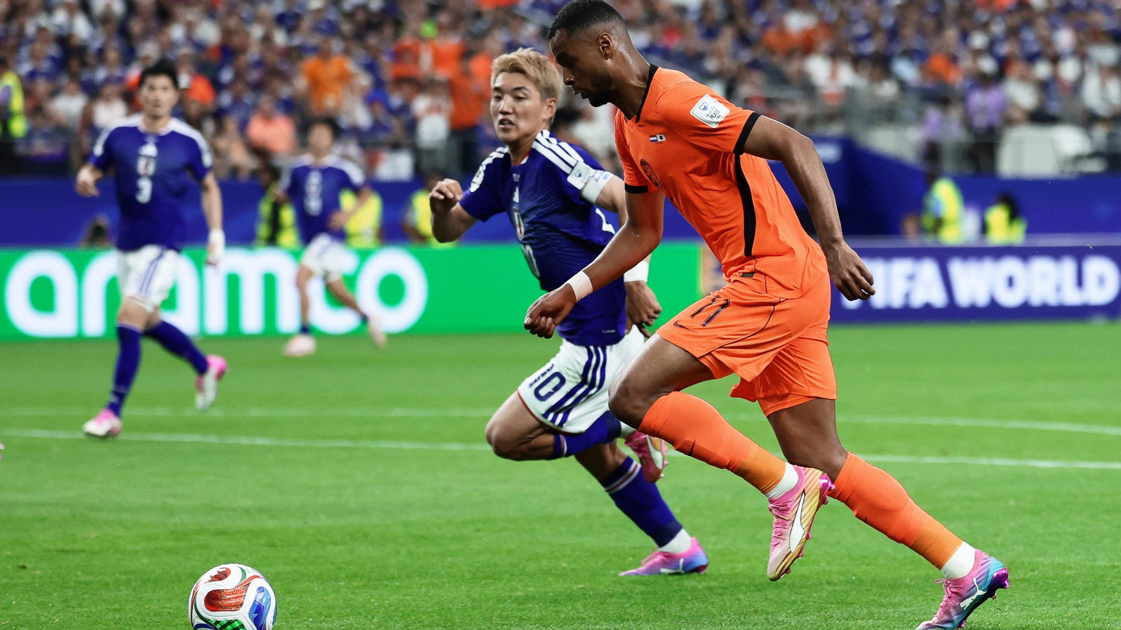 Cody Gakpo over defensieve wissels tegen Japan: ’Logische keuze, achteraf is het makkelijk praten’