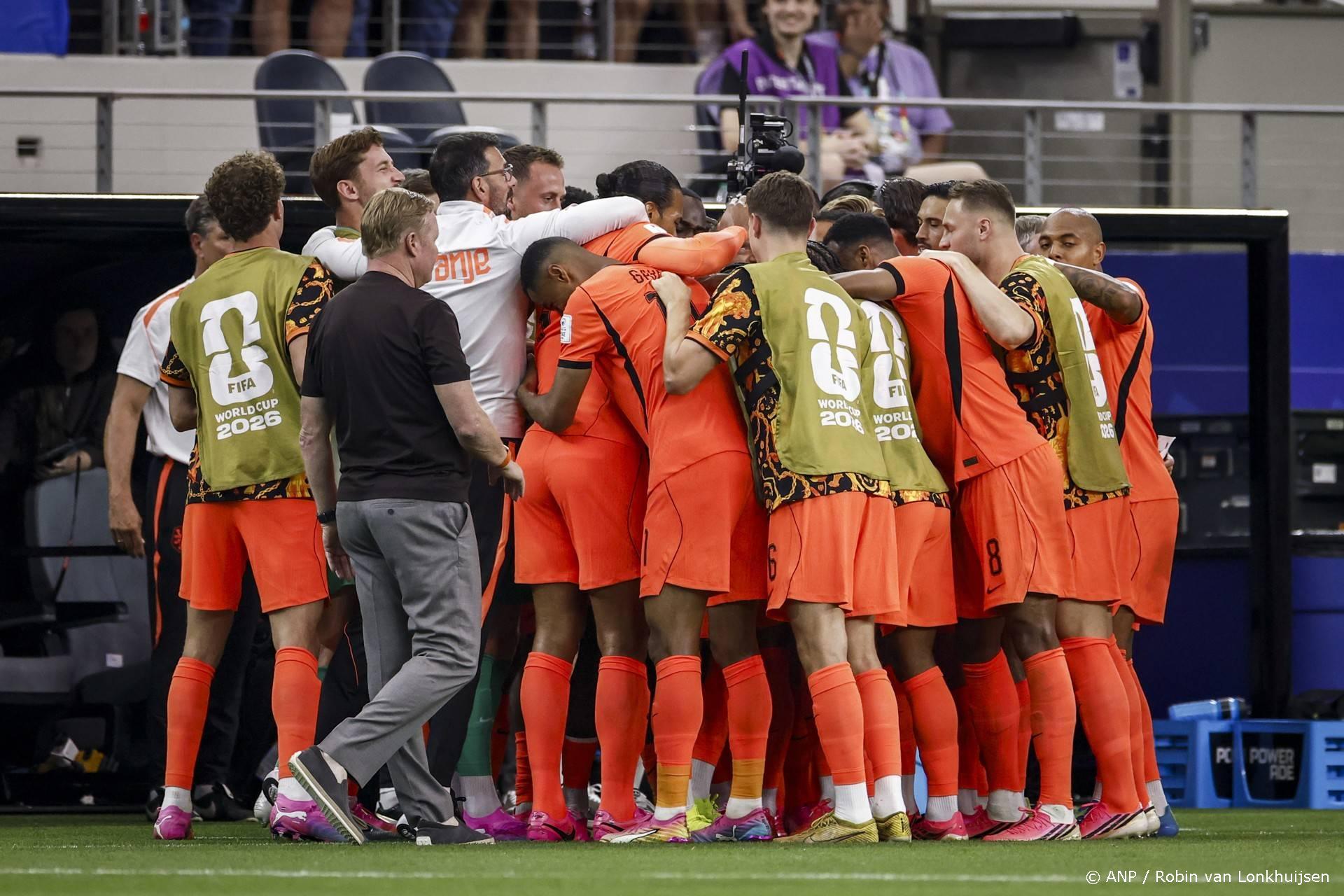 Nederlands elftal begint WK met gelijkspel tegen Japan