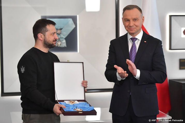 Polen ontneemt Zelensky onderscheiding om diplomatieke rel