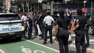 Schoten gelost op Times Square in New York, minderjarige gearresteerd