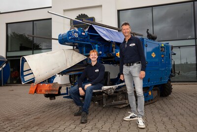Oogsten van aspergevelden gaat voortaan automatisch met robots uit Bergeijk