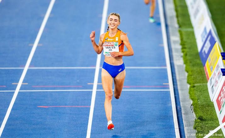 Atlete Van Es verovert eerste Nederlandse titel op 10.000 meter