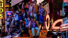 New York Knicks: World Cup fever on hold as fans celebrate NBA triumph