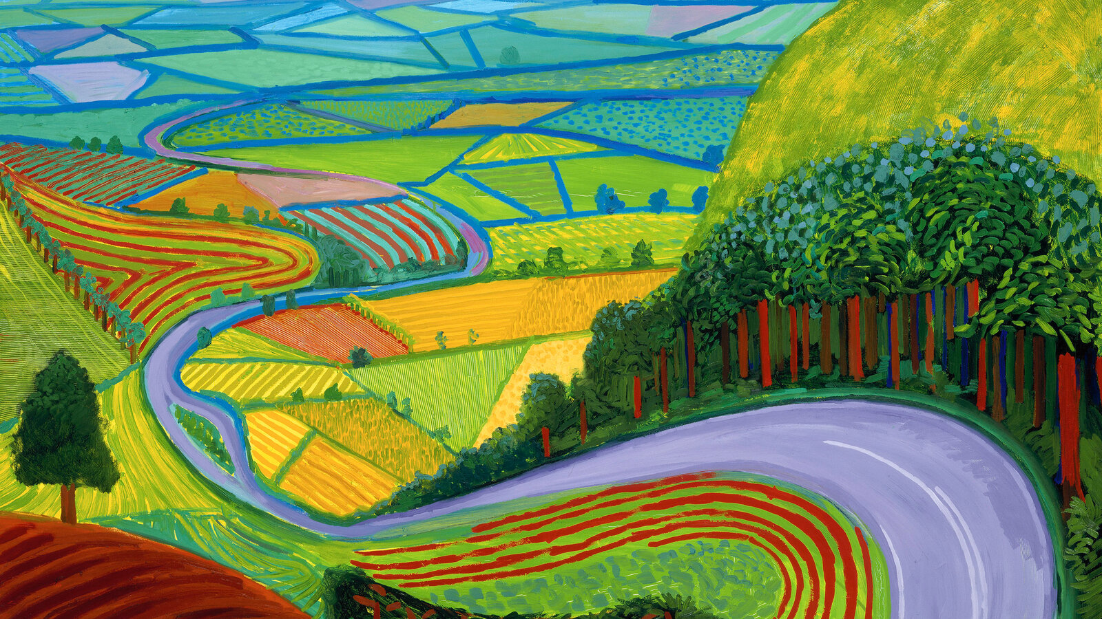 David Hockney and the Bliss of Not Standing Still