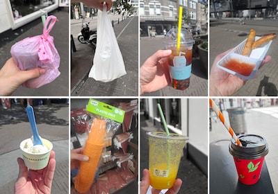 Afhaalhoreca verslaafd aan plastic: ruim een kwart serveert verboden plastic rietjes