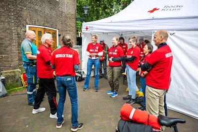 Medisch team op scherp bij halve marathon in Zwolle, ondanks ideale omstandigheden