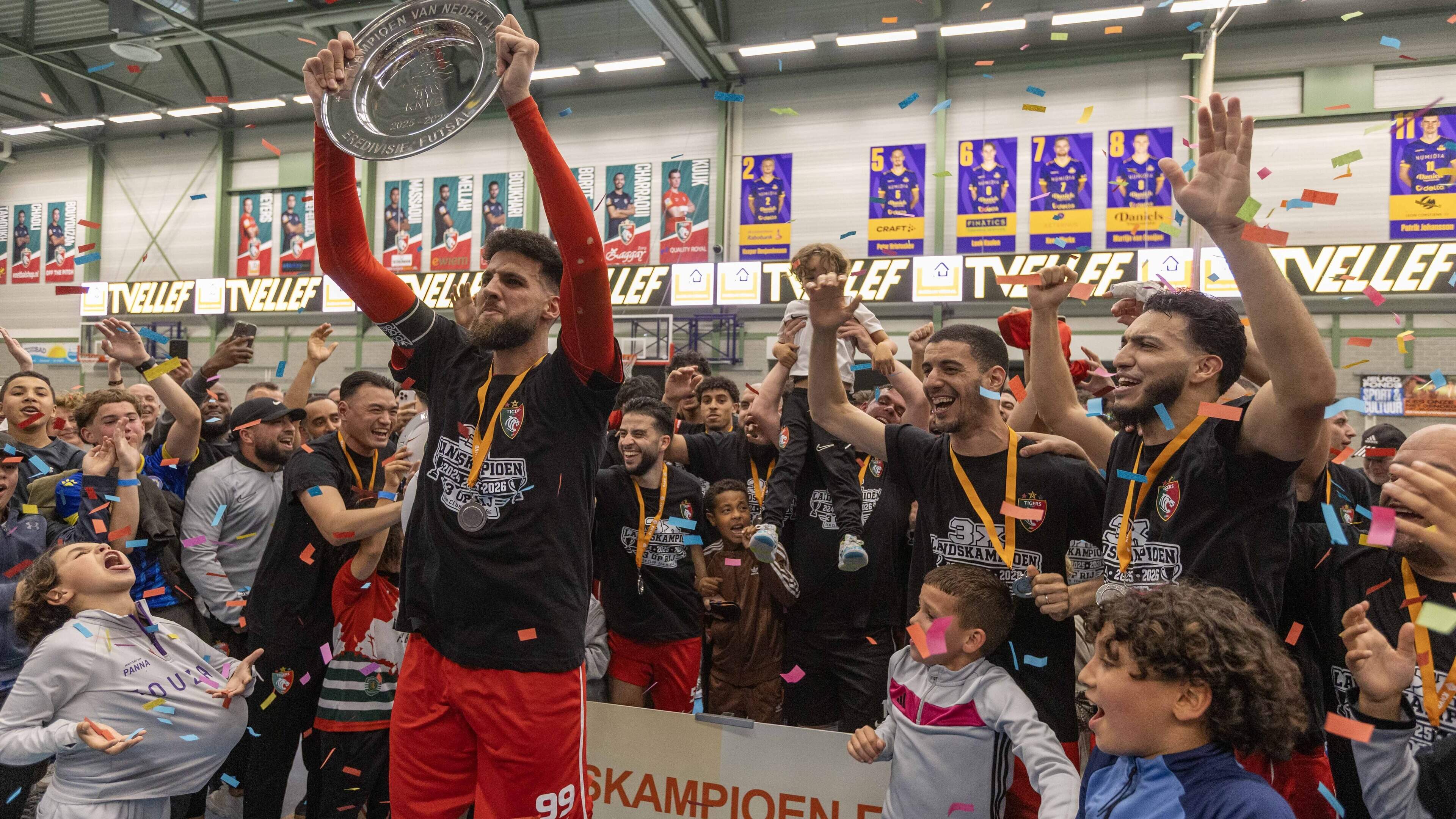 Bij kampioen Tigers Roermond moeten ook de toppers keihard werken: ‘ Ik vraag een ijzeren discipline, maar heb ook oog voor de sociale contacten’