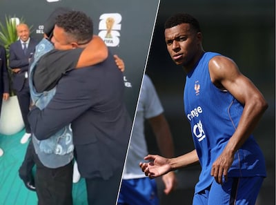 Warme omhelzing tussen Braziliaanse iconen, Mbappé met bijzonder optreden en outfits op televisie