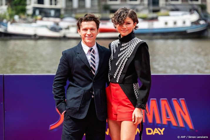 Tom Holland en Zendaya in Nederland voor perstour van Spider-Man