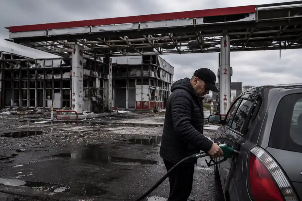 Rusland viel sinds juni meer dan 200 Oekraïense tankstations aan