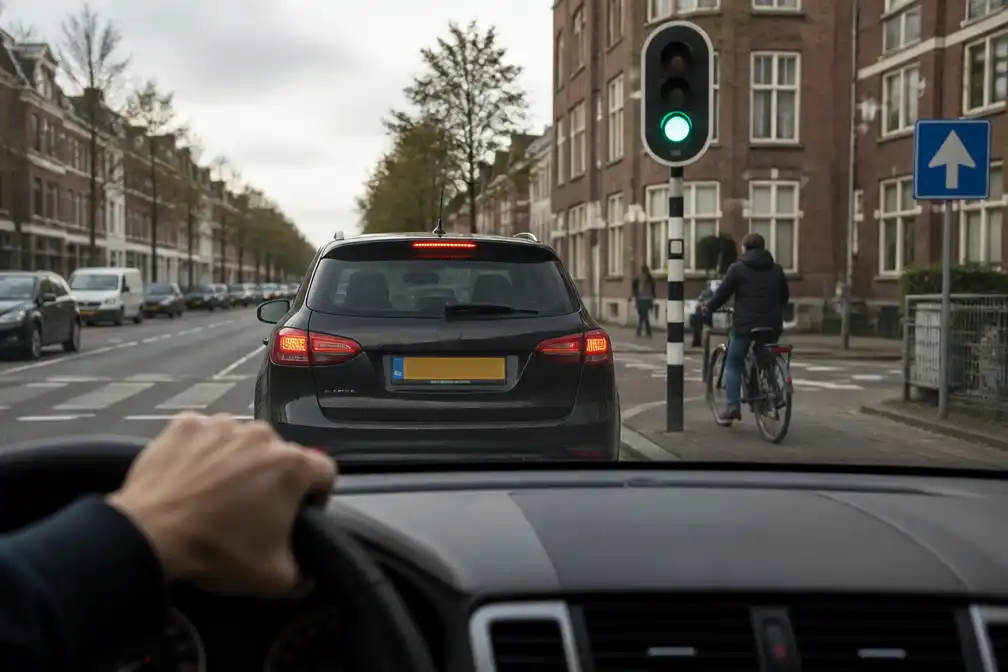 Verkeersregels: Toeteren bij groen verboden, achteruitrijden in eenrichtingsweg?