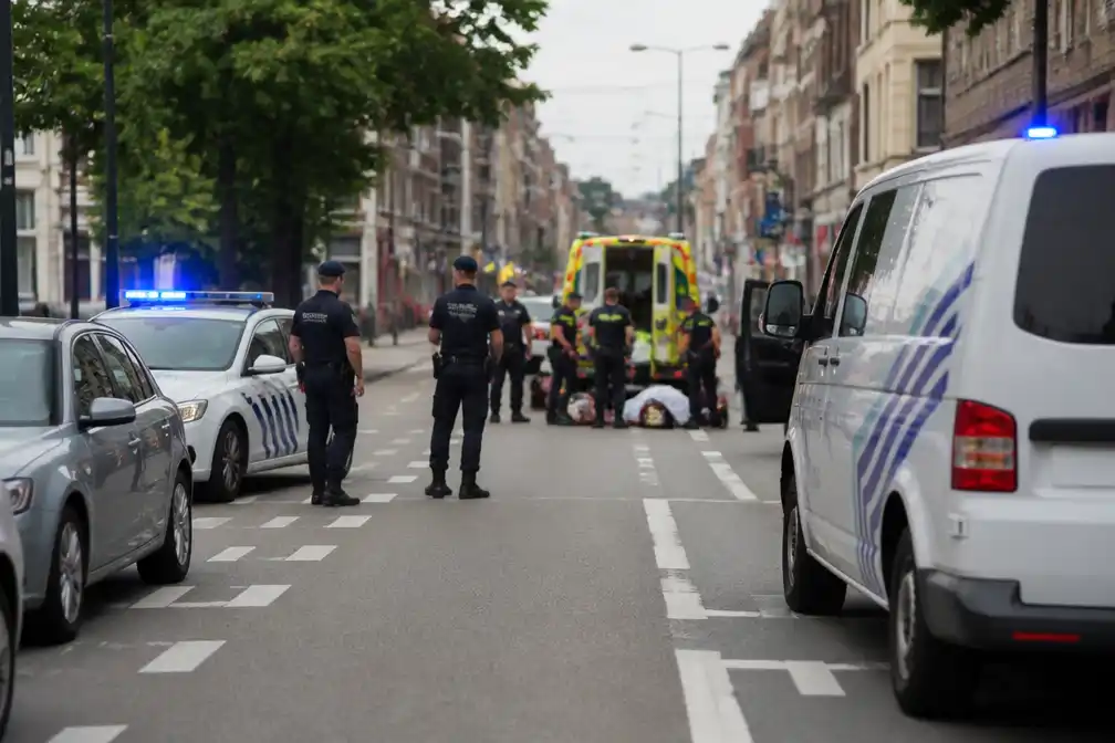 Gewonde bij machete-aanval tijdens roofoverval in Anderlecht