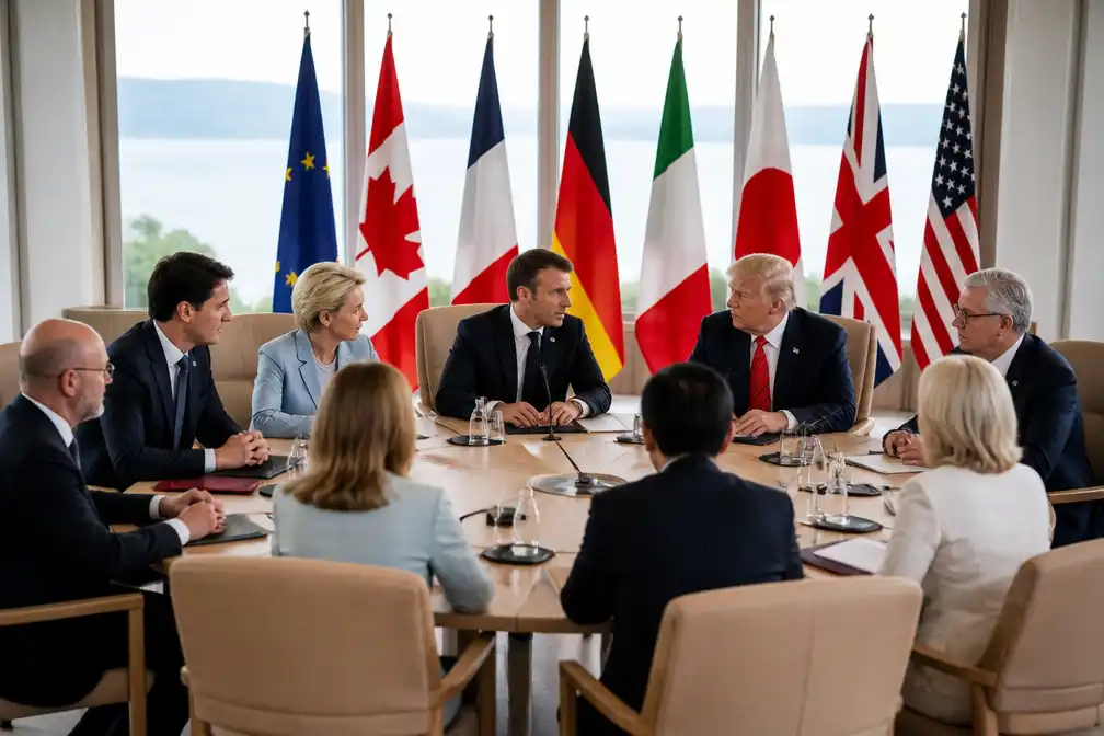 G7 akkoord over nieuwe energiesancties tegen Rusland