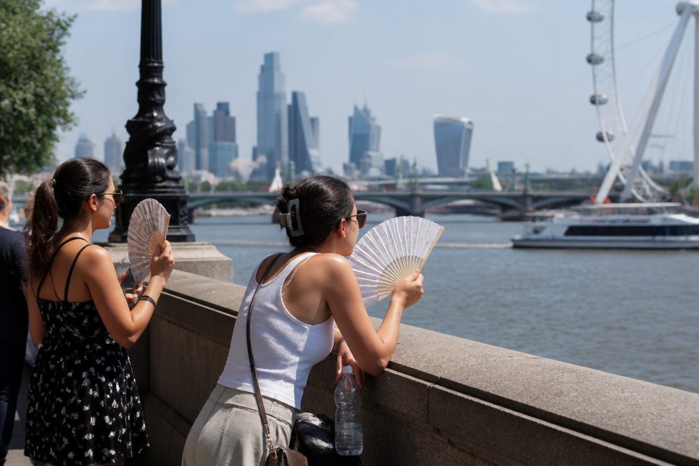Oranje hitte-alarmen in Engeland bij verwachte temperaturen van 34C