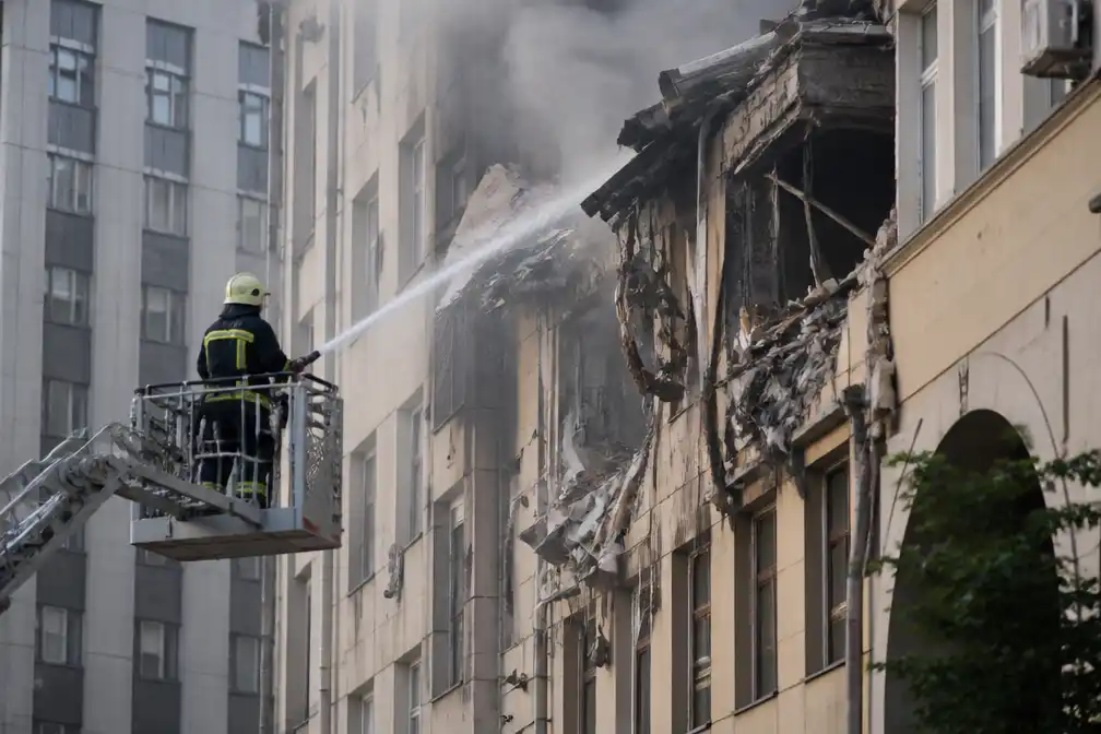 Zwaarste Oekraïense bombardement van de oorlog treft Rusland; Moskou wijst Kyiv aan voor dodelijke explosie