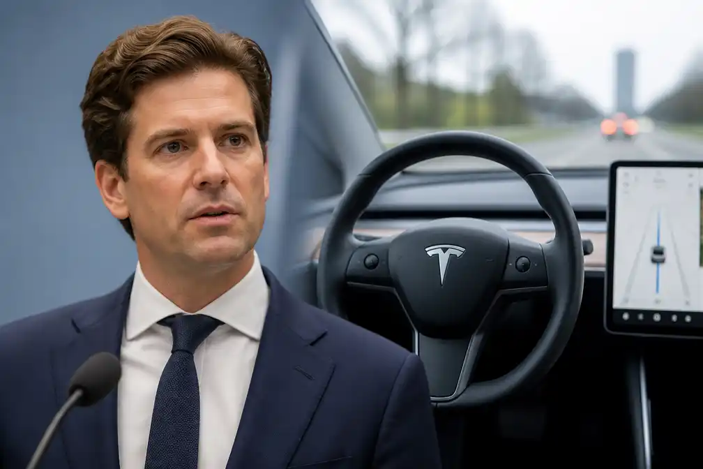 Karremans twijfelt aan veiligheidsclaims Tesla, maar RDW niet misleid