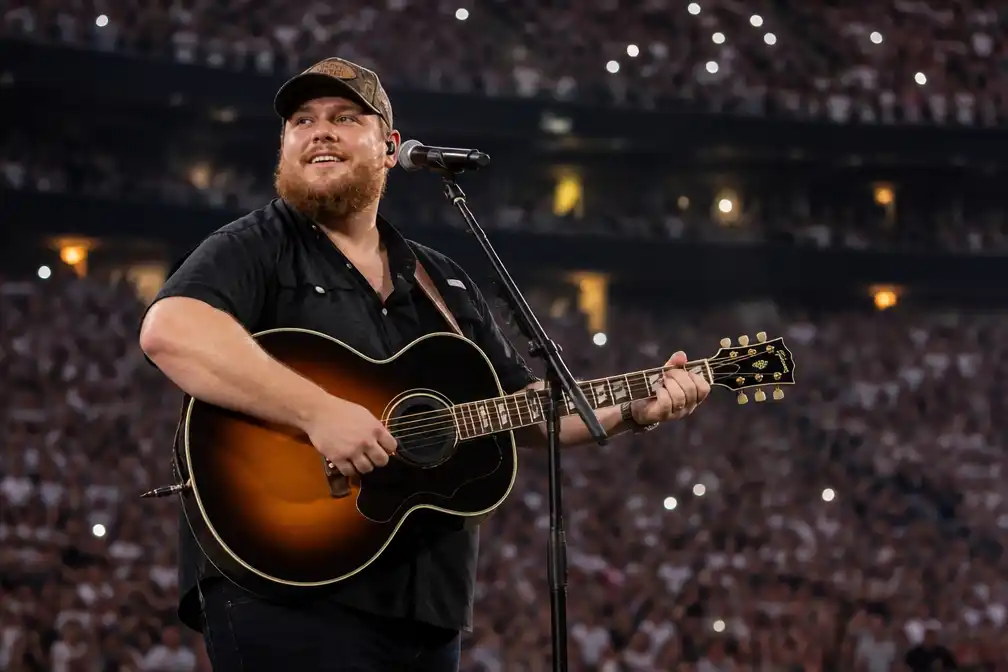 Luke Combs eerste solo-countryartiest met eigen show in Wembley, Guinness-record