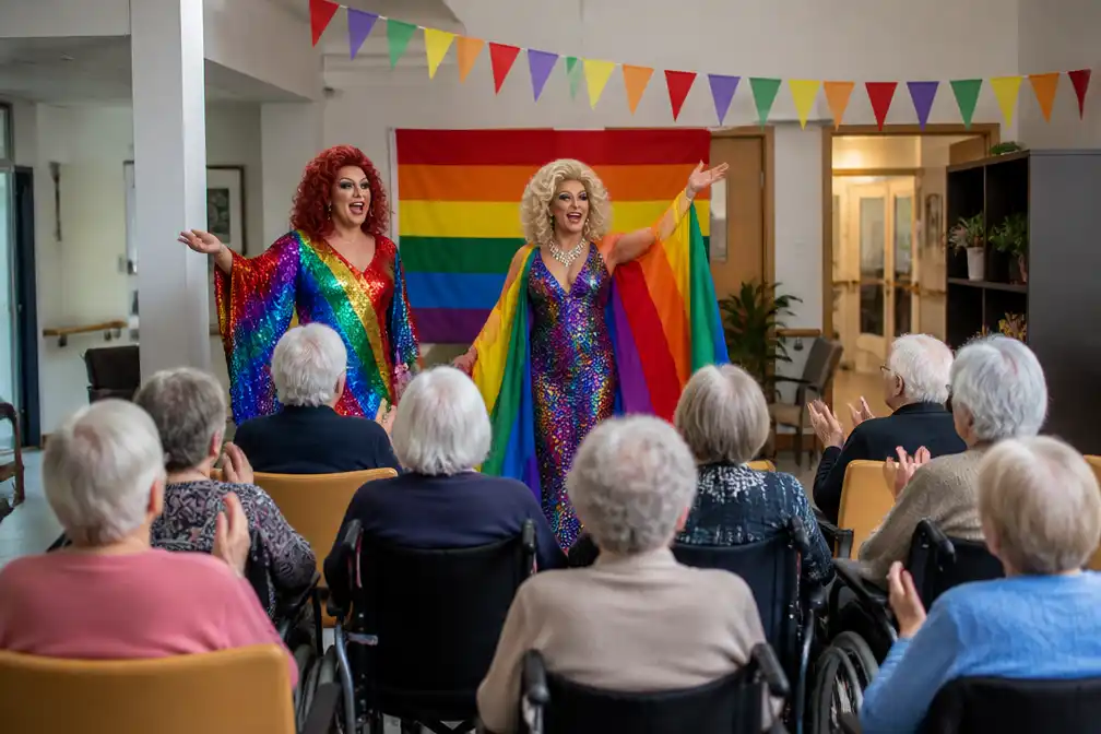 Woonzorgcentrum De Veldekens in Berchem houdt regenboogweek voor Antwerp Pride
