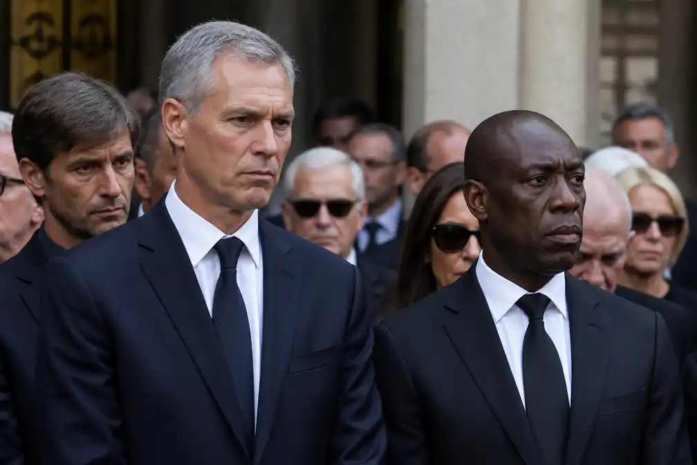 Van Basten, Seedorf en AC Milan-fans nemen afscheid van Franco Baresi