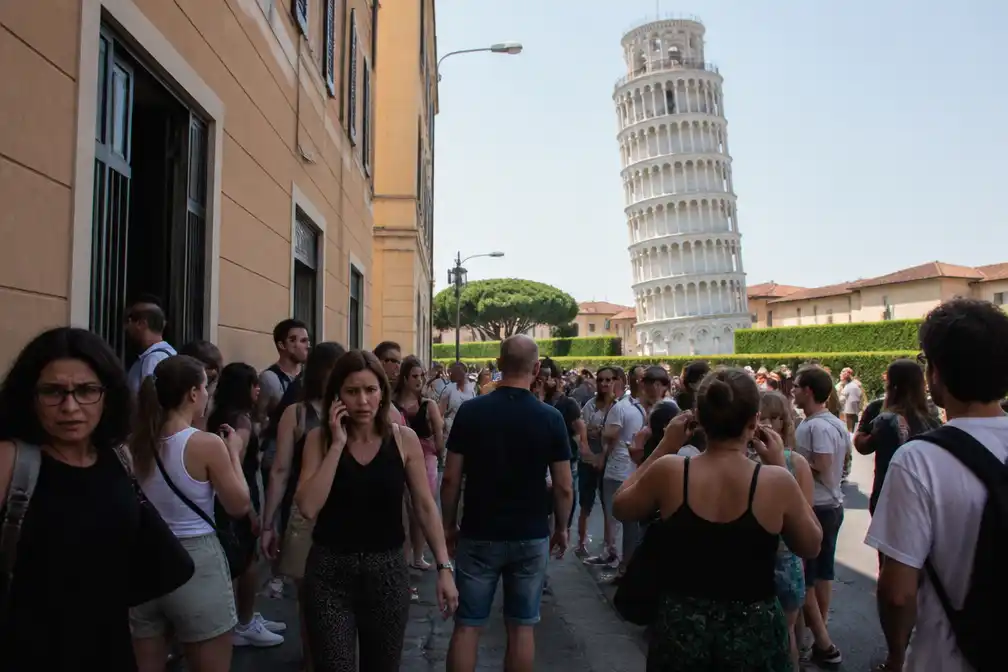 Aardbeving in Pisa jaagt inwoners de straat op; geen gewonden