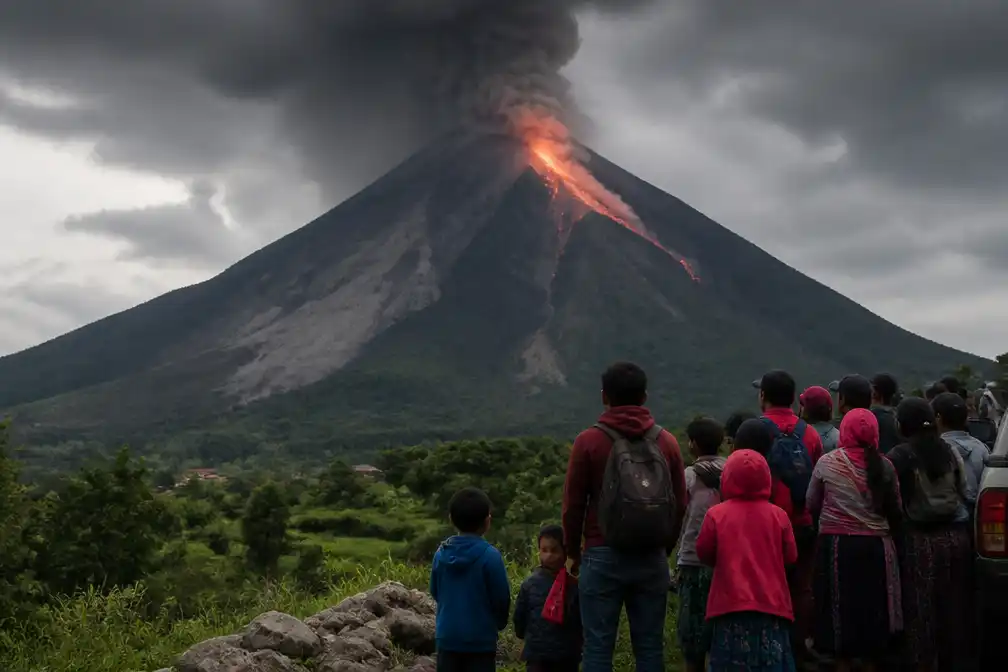 Guatemala verhoogt alarm naar code rood na uitbarsting Fuego-vulkaan; duizend geëvacueerd