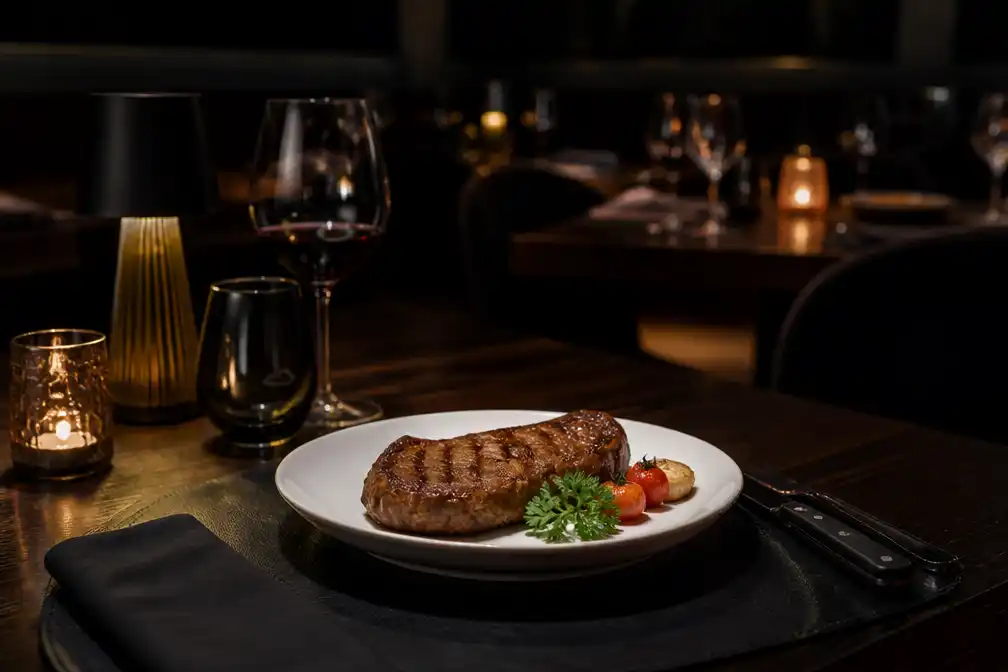 Steakhouse Class Soiree in Florida laat gasten naakt dineren