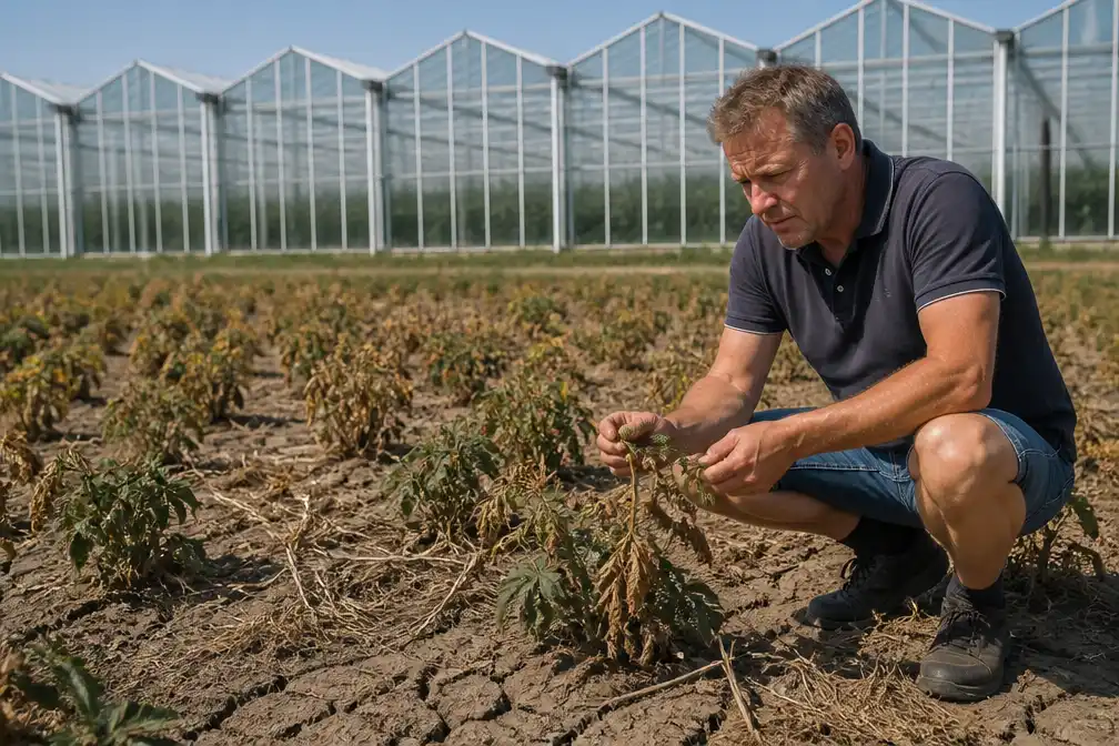 Telers vrezen miljoenenverlies nu oppompen slootwater door droogte verboden is