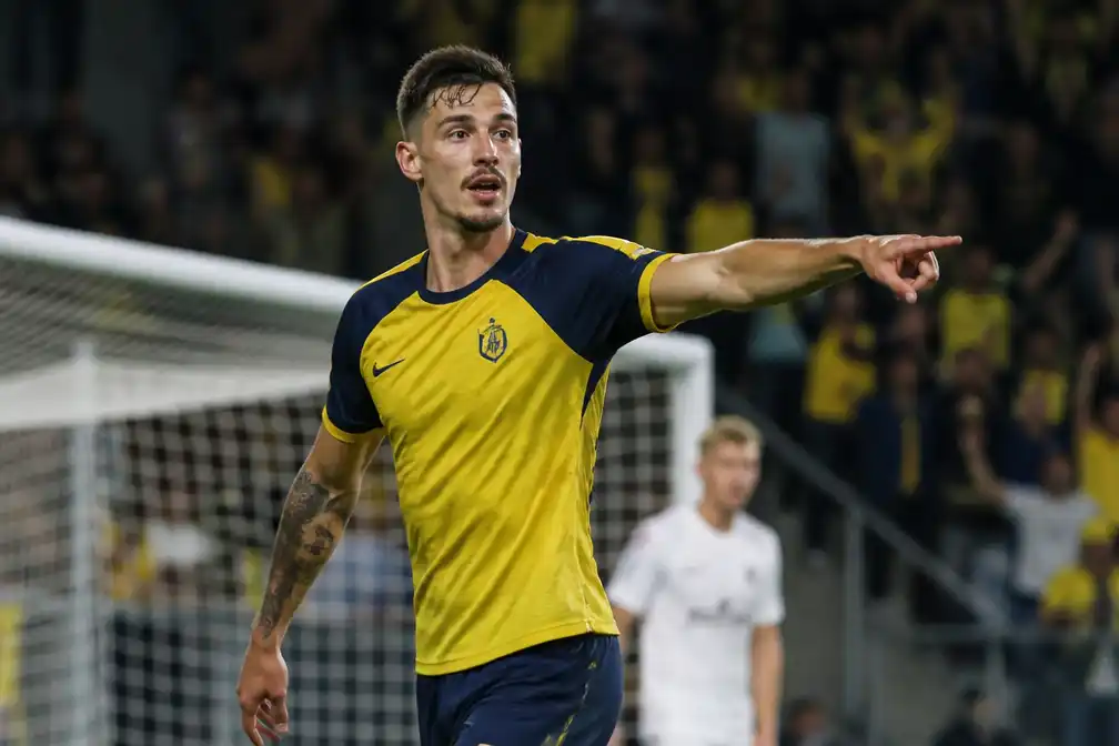 Raul Florucz scoort tweemaal voor Union tegen Bodø/Glimt en toont zijn rentree