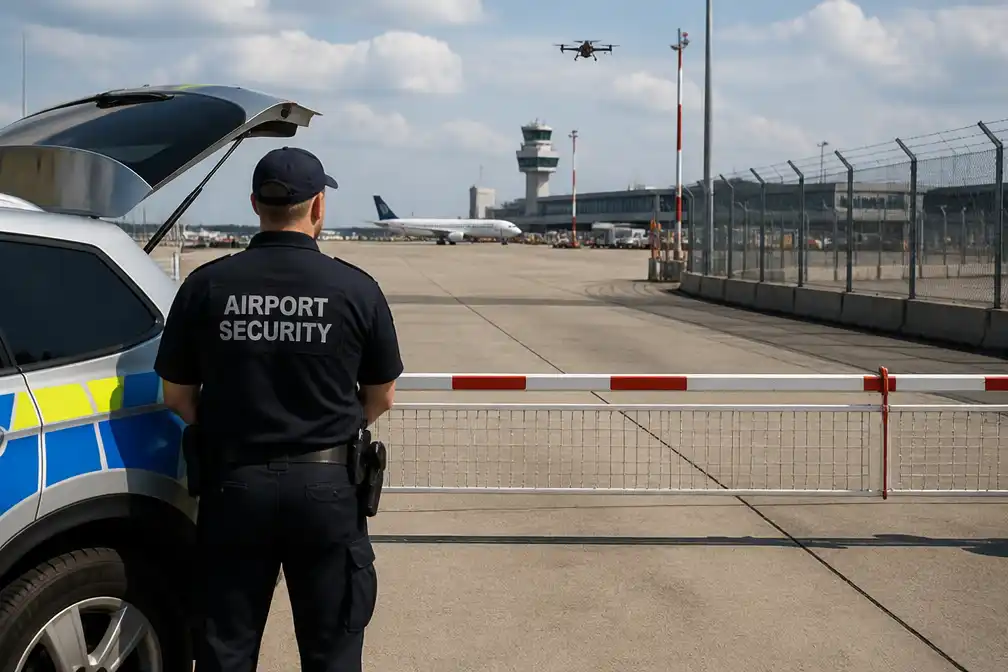 Drone met explosief gevonden op luchthaven Leipzig, minister spreekt van hybride dreiging