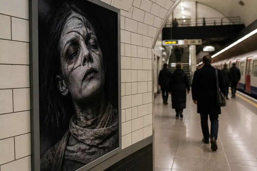 Britse waakhond verbiedt 'te enge' The Mummy-poster in Londense metro
