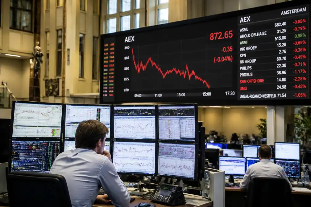 AEX sluit week licht lager; SBM Offshore verliest na tegenvallend banenrapport