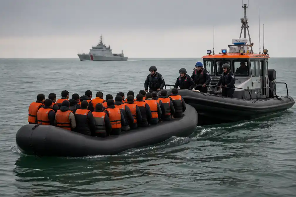 Frankrijk zegt sinds voorjaar 10 boten op Kanaal te hebben gestopt