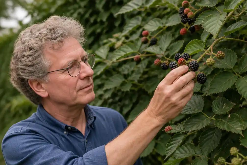 Romke van de Kaa: doornloze bramen zijn laf, de beste smaak komt van doorns