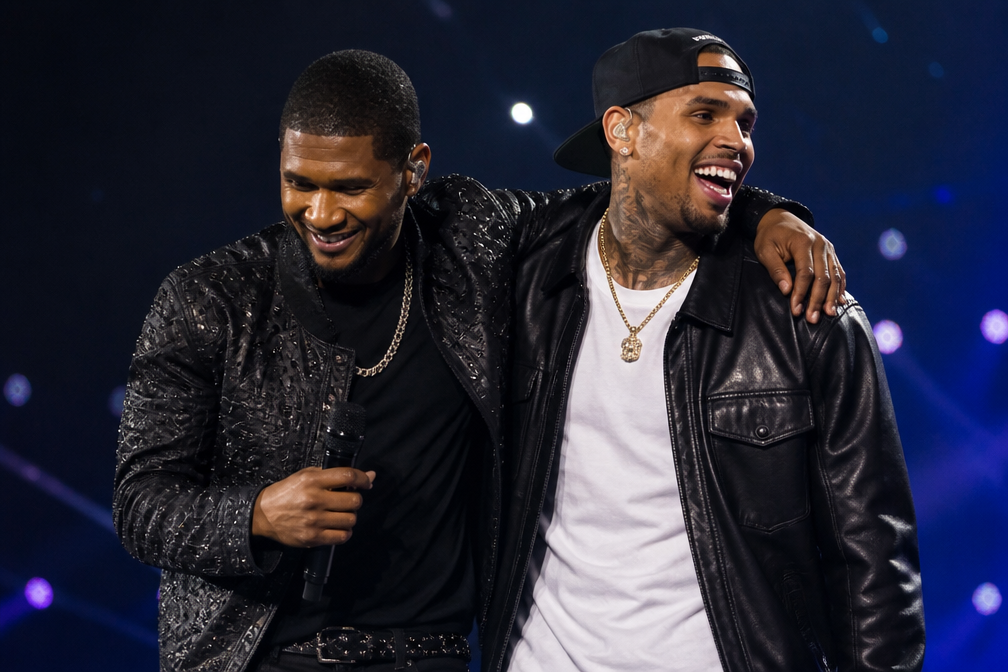 Usher ontkent gebruik van dubbelganger tijdens concert in New Jersey