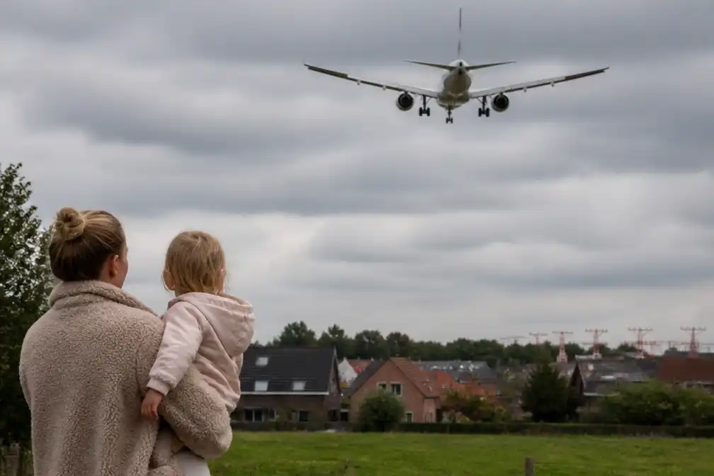 42 gezinnen dagen Belgische Staat om aanvliegroute Brussels Airport