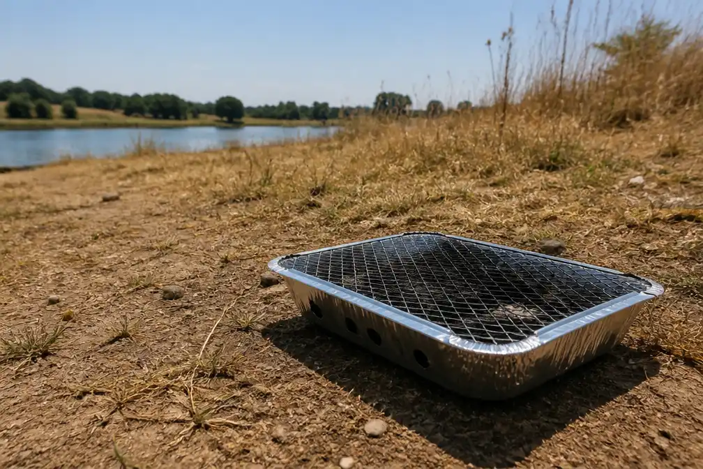 Britse regering voert tijdelijk verkoopverbod in voor wegwerpbarbecues