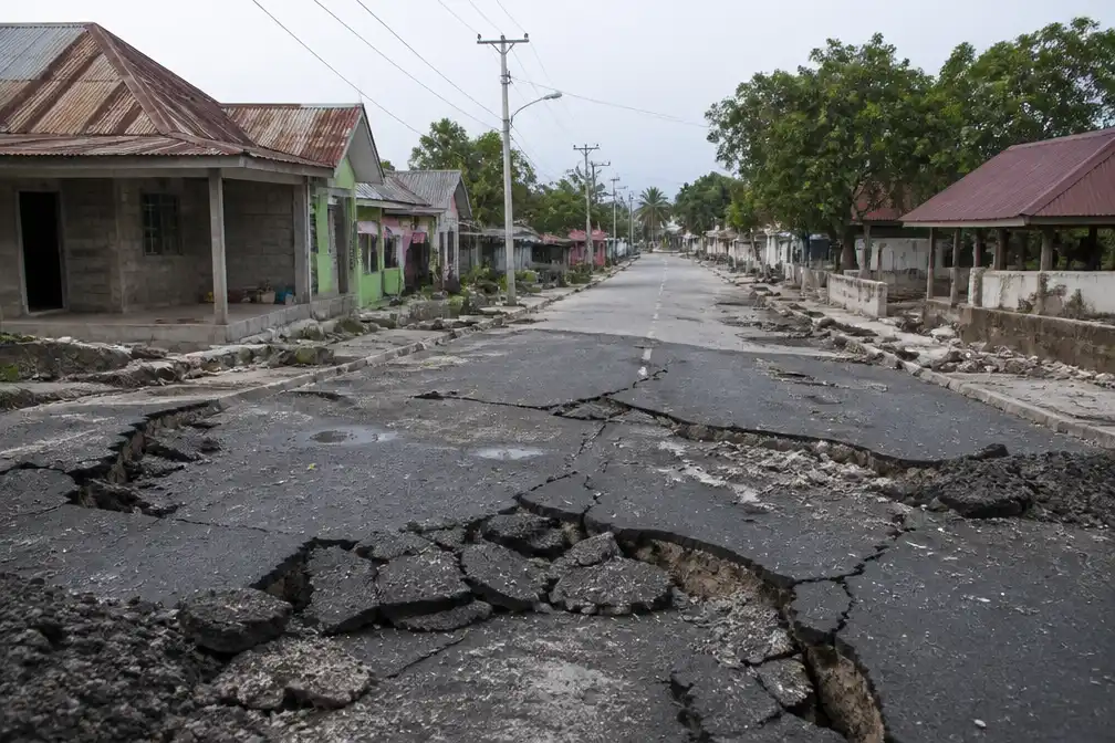 Aardbeving kracht 7,7 voor kust Flores in Indonesië, twee doden gemeld