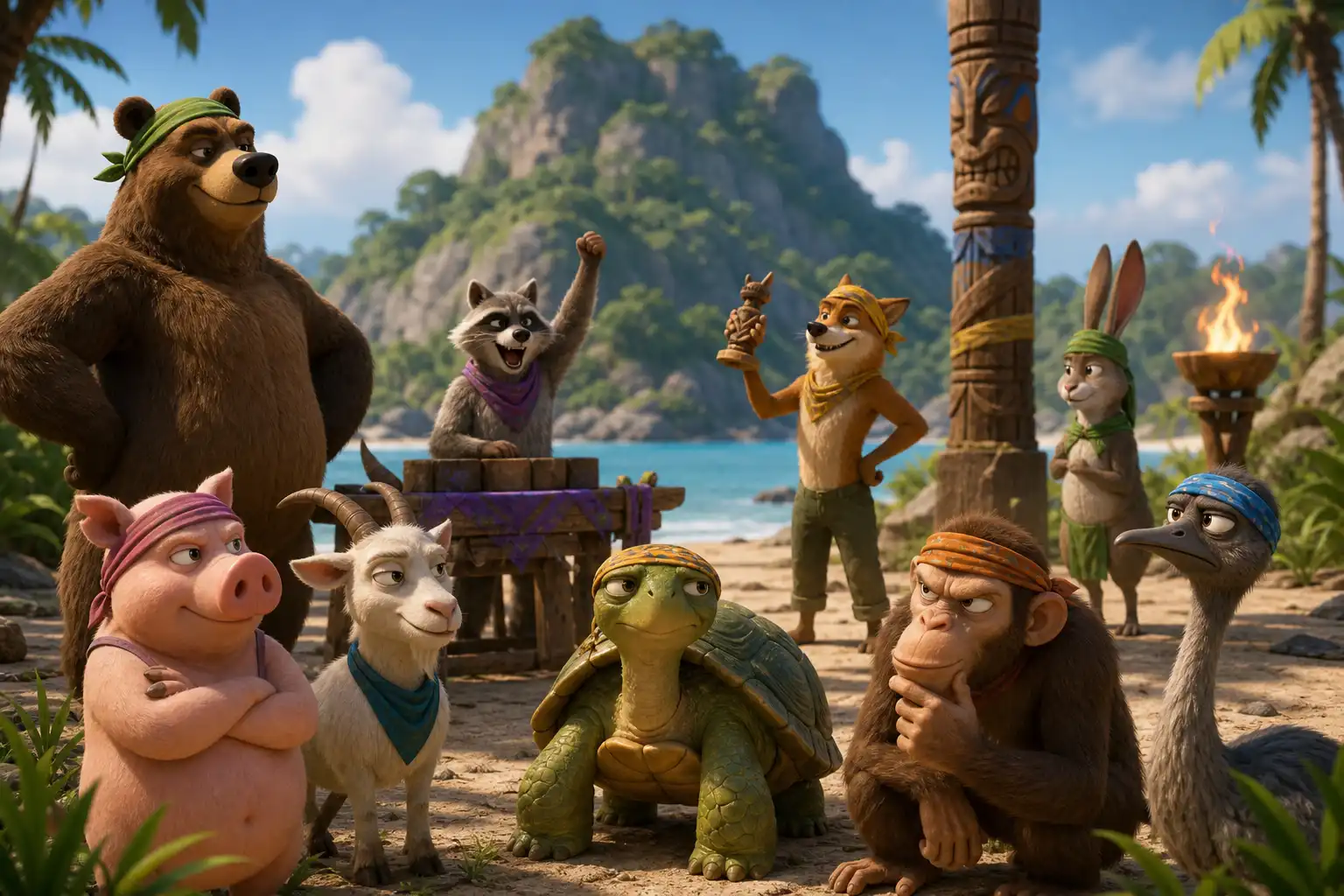 CBS maakt animatiefilm van Amerikaanse Expeditie Robinson