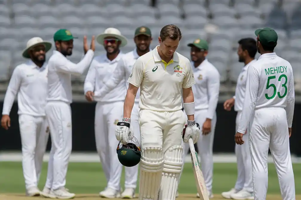 Bangladesh nadert historische eerste Testzege in Australië na dag drie in Darwin