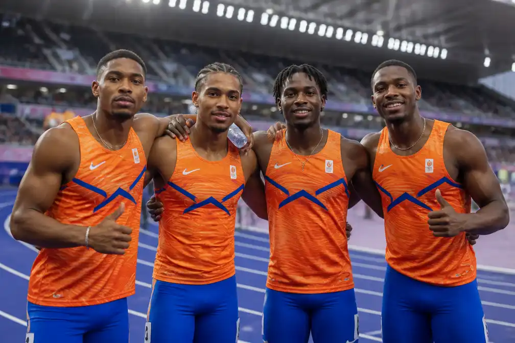 Nederlandse estafetteploeg naar finale 4x100 meter op EK