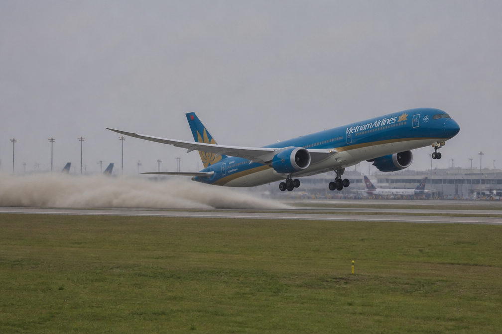Vietnam Airlines Dreamliner maakt tailstrike bij start in München