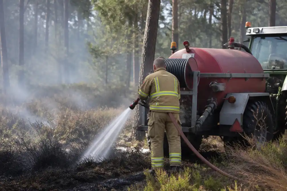 LTO Noord wil boeren inzetten bij natuurbrandbestrijding na succes Ommen