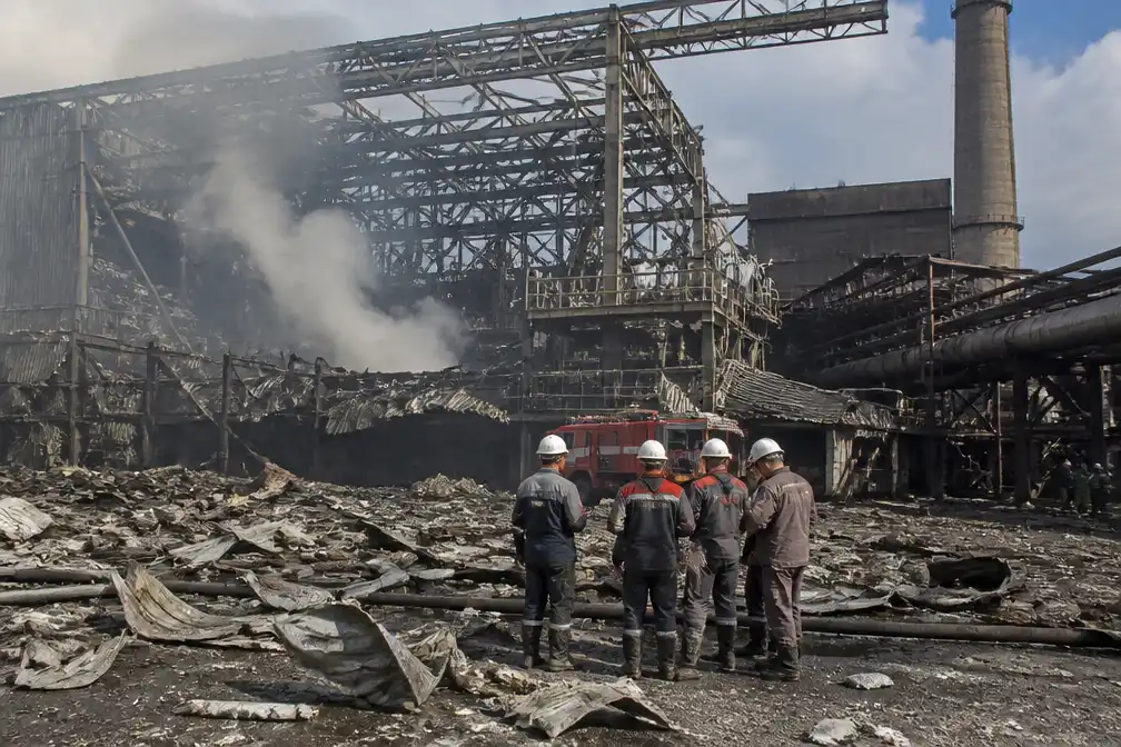 Twee doden bij raketaanval op staalfabriek ArcelorMittal in Oekraïne