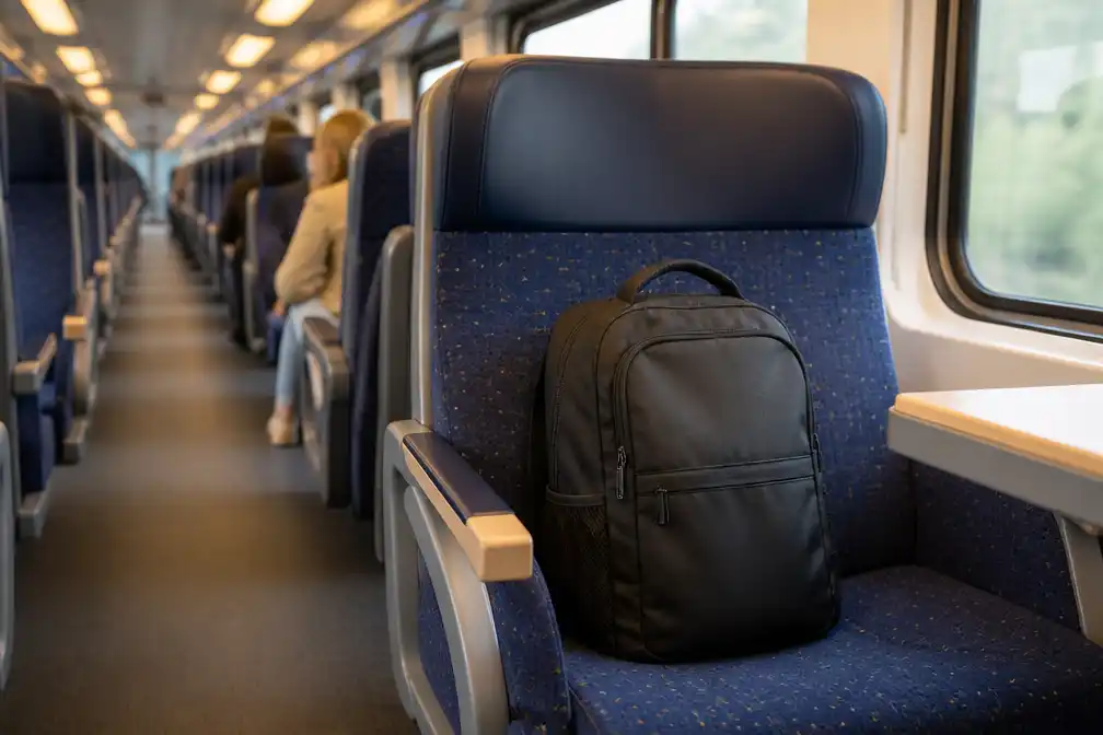 NS voert vanaf 4 september regel in: tas niet meer op treinstoel