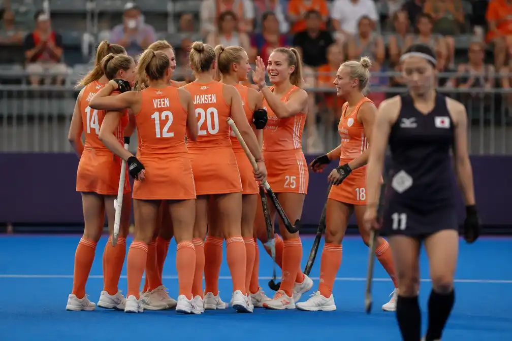 Hockeysters verslaan Japan met 9-0 en sluiten groepsfase WK af